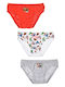 Superheroes Set of Kids' Briefs Multicolored 3pcs