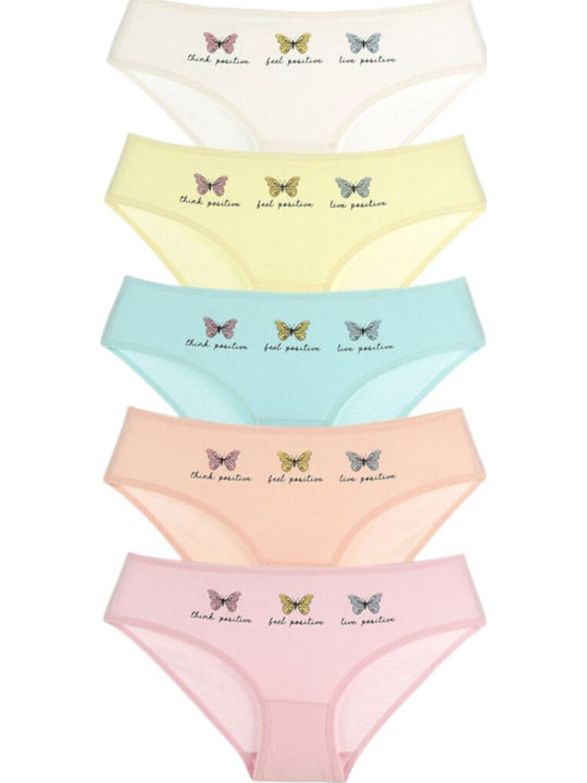 Donella Set Kinder-Slips Multicolour 5Stück