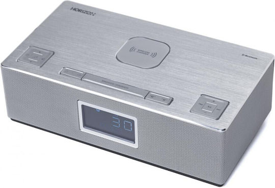 Horizon-Europe HAV-P4200 Настолен Радиоприемник с Bluetooth и USB Сребрист