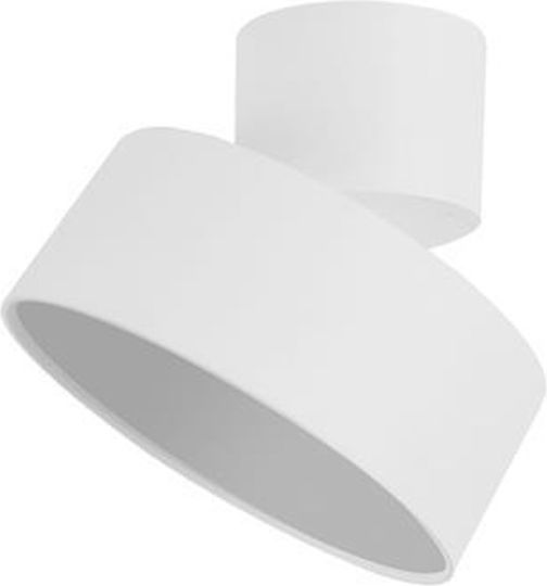 Eurolamp Μονό LED Φυσικό Λευκό Σποτ σε Λευκό Χρώμα