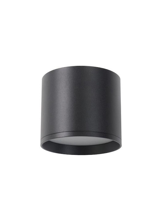 Eurolamp Wall Lamp with Integrated LED and Natural White Light Black Width 120cm