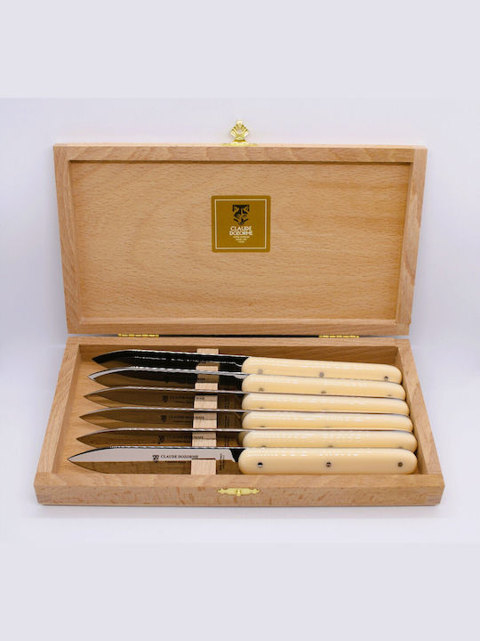 Claude Dozorme Cuțite de filetat din Oțel Inoxidabil 11cm 6buc