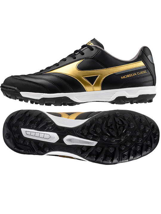 Mizuno Sala Classic TF Low Football Shoes with Molded Cleats Black