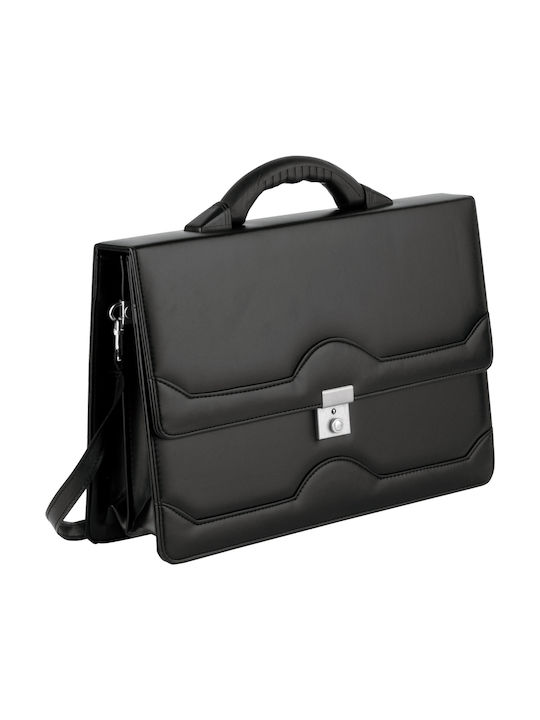 Mercan Men's Briefcase Black