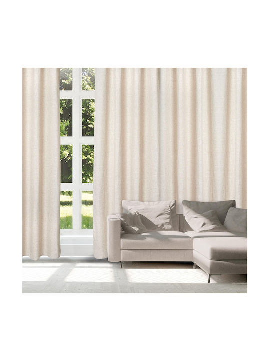 Das Home Curtain with Grommet 2250 Beige 140x270cm