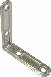 Aldeghi Luigi Stainless Steel Corner Shelf Silver 70x70mm ART164