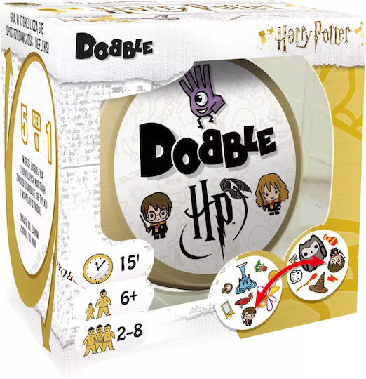 Επιτραπέζιο Παιχνίδι Dobble Harry Potter για 2-8 Παίκτες 6+ Ετών (EN) Rebel Games