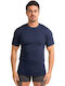 Men's Undershirt Short-sleeved BLUE