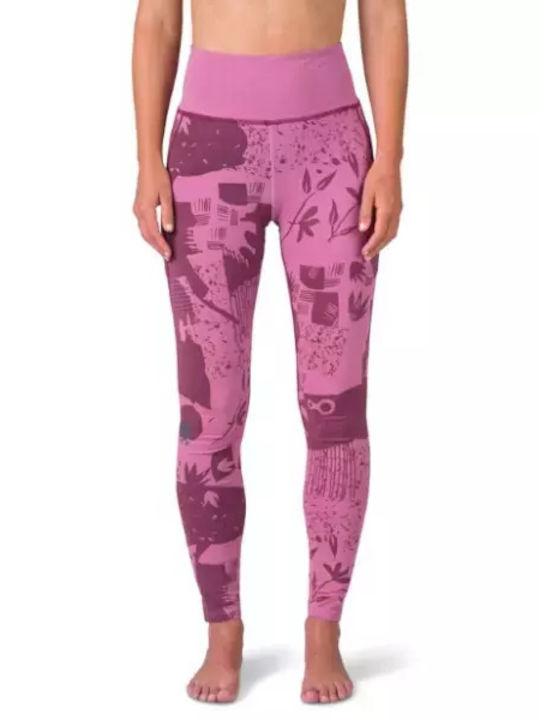 Rafiki Women's Legging Rose Wine