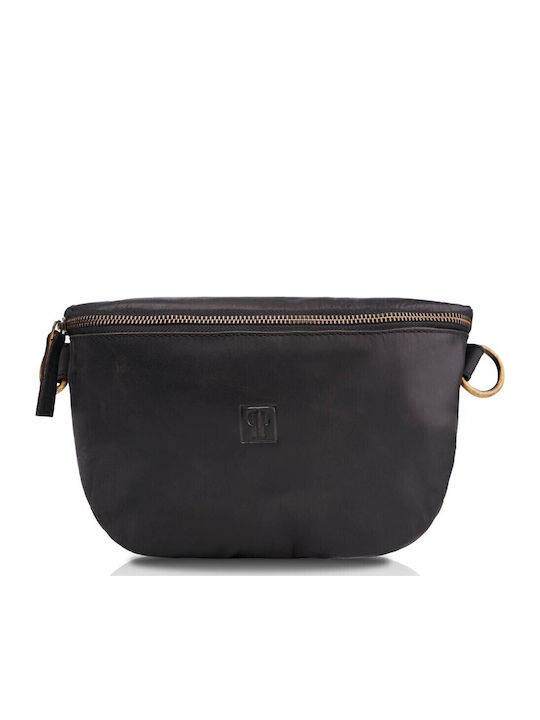 Paolo Peruzzi Frauen Bum Bag Gürtel Schwarz