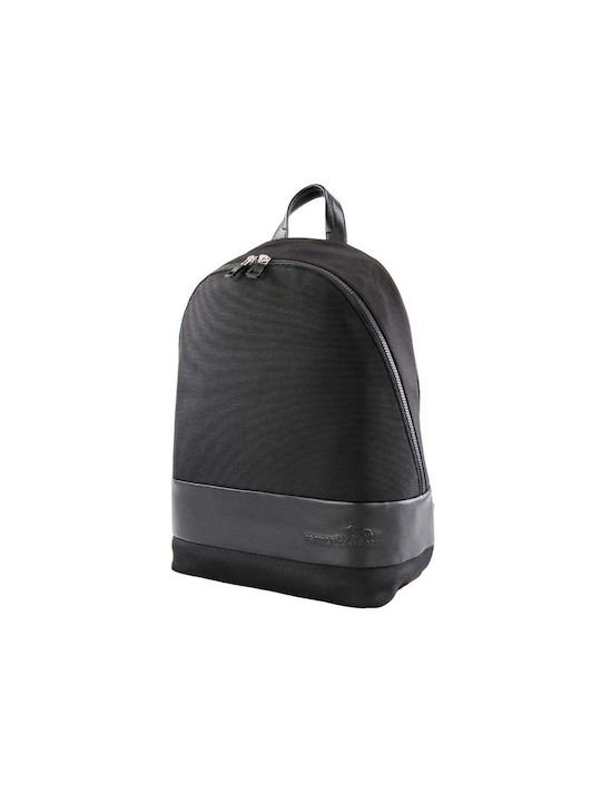 Harmont & Blaine Leather Backpack Black