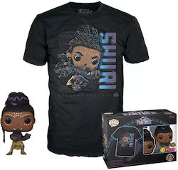 Funko Pop! Tees Bobble-Head Marvel: Marvel - Black Panther - Shuri Bobble-Head Vinyl Figure T-Shirt (XL)