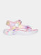 Skechers Kinder Sandalen mit Klettverschluss & Lichtern Mehrfarbig