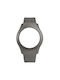 WATX & CO Καουτσούκ Λουράκι Καφέ 49mm