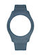 WATX & CO Καουτσούκ Λουράκι Μπλε 49mm