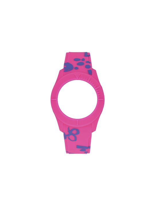 WATX & CO Rubber Strap Pink 38mm