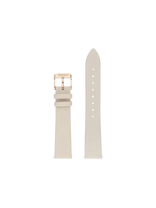 WATX & CO Leather Strap Pink 38mm