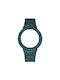 WATX & CO COWA1017 Rubber Strap Blue 43mm