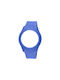 WATX & CO Καουτσούκ Λουράκι Μπλε 49mm