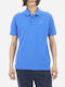 La Martina Men's Short Sleeve Blouse Polo Blue