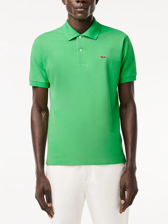 Lacoste Ανδρική Μπλούζα Κοντομάνικη Polo Lightgreen