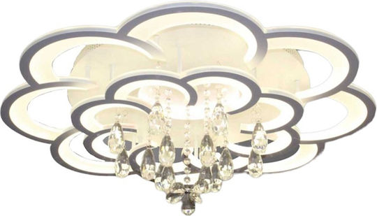 Light fixture Ceiling Mount Light 90cm with Integrated LED and Remote Control