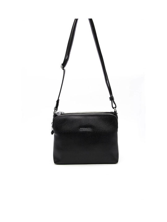 Silver & Polo Damen Tasche Crossbody Schwarz