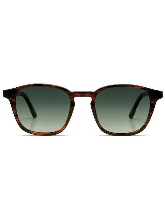 Komono Grand Men's Sunglasses with Brown Plastic Frame and Brown Polarized Lens KOM-S10702