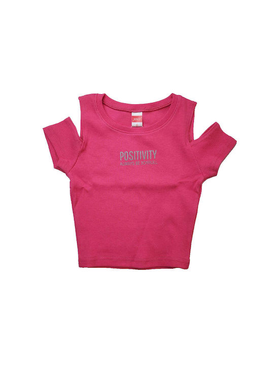 Joyce Kids T-shirt Fuchsia