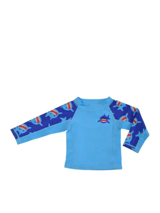 Zoocchini Kinder Badeanzug Langarmshirt Blau