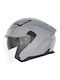 Nox N130 Nardo Grey Motorcycle Helmet Jet ECE 22.06 1550gr