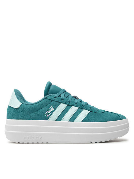 Adidas Παιδικά Sneakers Vl Court Bold Lifestyle Τιρκουάζ