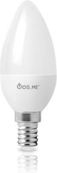 Fos me LED крушка 7W за фасунга E14 и форма C37...