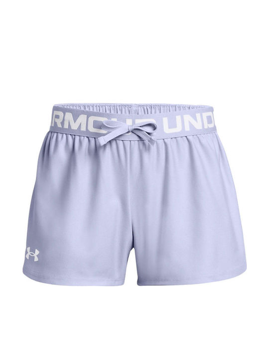 Kids' Athletic Shorts/Bermudas Play Up Solid Lilac