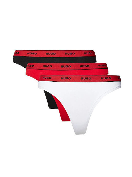 Hugo Boss Bumbac Femei Șir de caractere 3Pack