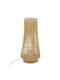 Atmosphera Mahe Wooden Table Lamp for E27 Socket with Beige Shade and Base