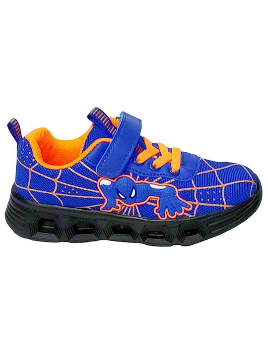 Spiderman Kids Sneakers Blue