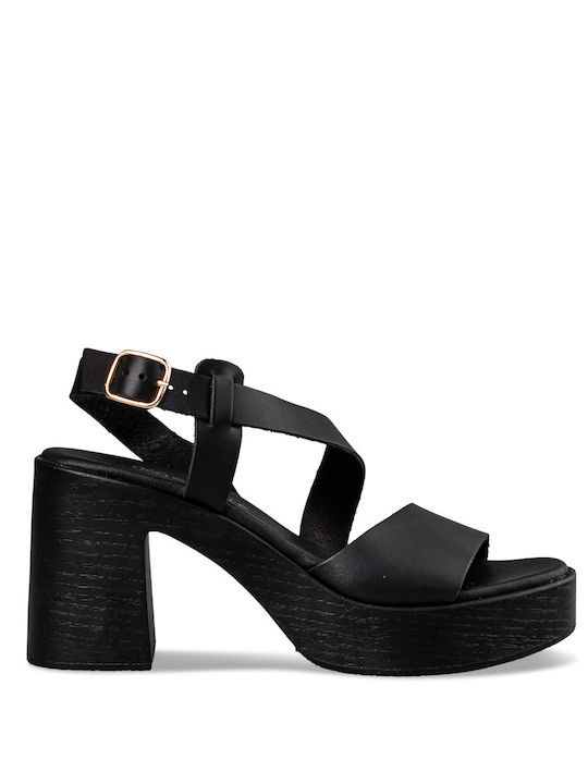 Envie Shoes Sandale dama in Culorea Negru