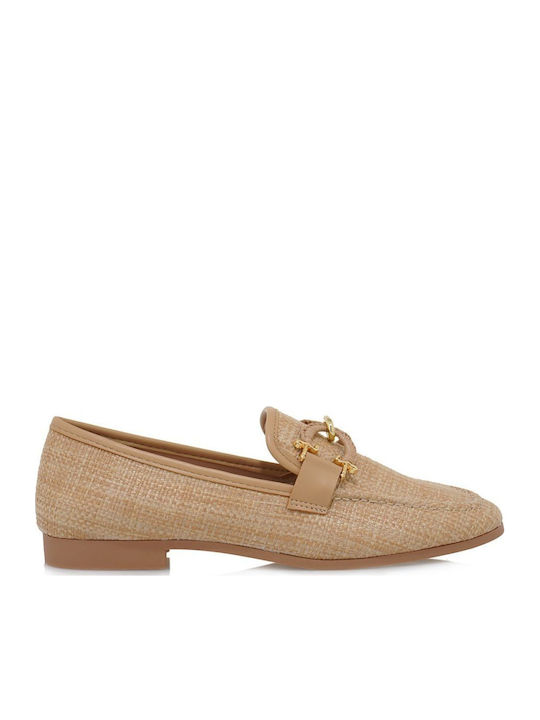 Γυναικεία Loafers σε Μπεζ Χρώμα
