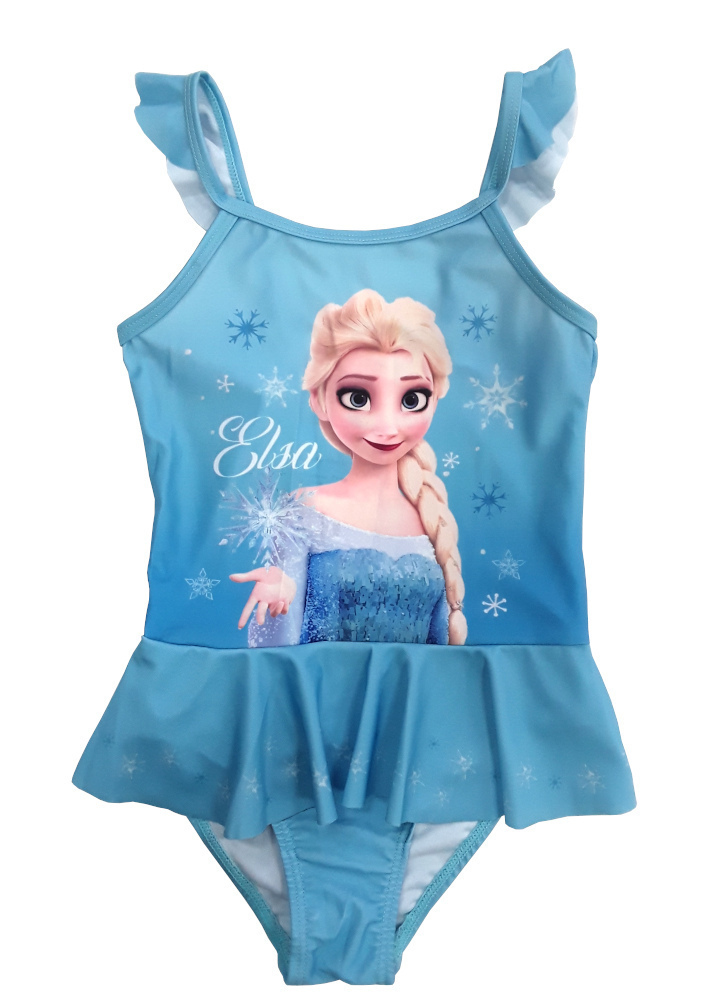 Disney Παιδικό Μαγιό Ολόσωμο 8080176 Frozen Turquoise Skroutz.gr