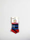 Design Socks Kinderstrümpfe Knöchelsocken Red