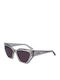 Karl Lagerfeld Women's Sunglasses with Gray Plastic Frame and Gray Lens KL6145S-020