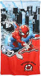 Marvel Детски плажен кърпа Червена Човек-паяк 137x70см.