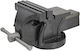 AWTools Fixed Vise Countertop Made of Cast Iron with Maximum Opening 125mm