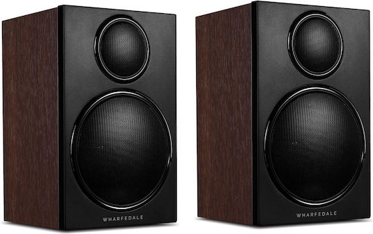 Wharfedale DX-3 Paar Hi-Fi Lautsprecher Buch selbst 100W Walnuss
