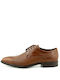 Softies Men's Leather Dress Shoes Brown