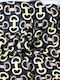 Women's Satin Handkerchief Square 50 X 50 H Black Mb-neckerchief4-black