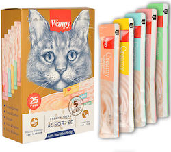 Wanpy Creamy Treat Katzenleckerlis für Katze 25...