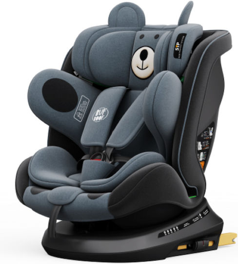 Buf Boof TWT Plus Deluxe Scaun Auto pentru Copii i-Size cu Isofix Albastru