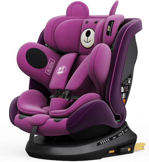 Buf Boof TWT Plus Deluxe Autositz i-Size mit Isofix Purple